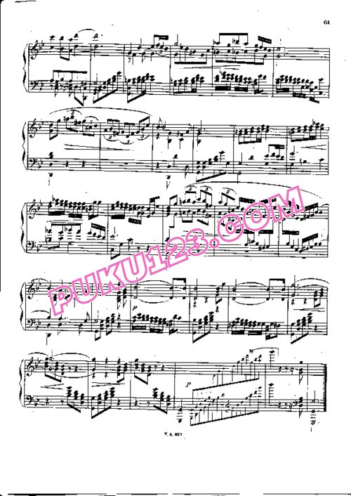 天天钢琴网-免费下载Rubinstein - 3 Serenades Op.22