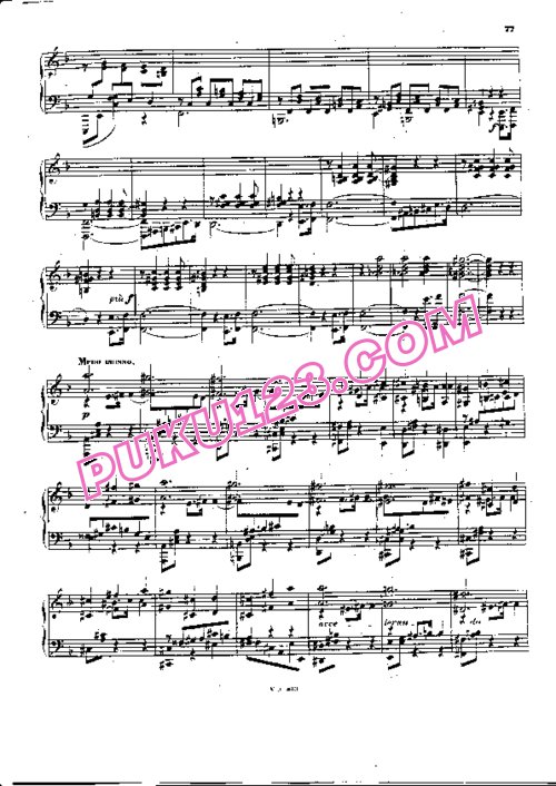 天天钢琴网-免费下载Rubinstein - Sonata No.3 in F Major Op.41