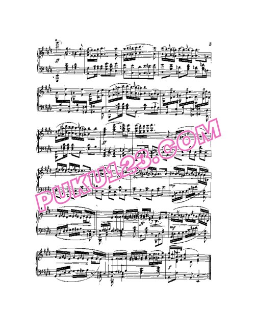 天天钢琴网-免费下载Rubinstein - Doumka et Polonaise from Miscellenies Op.93 Book.3