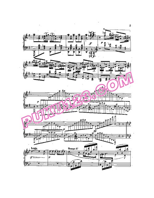 天天钢琴网-免费下载Rubinstein - Doumka et Polonaise from Miscellenies Op.93 Book.3