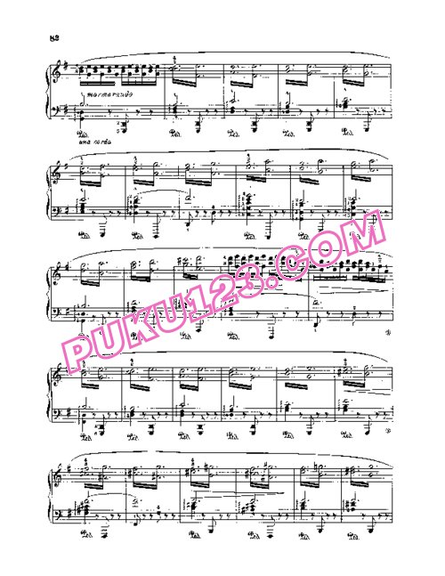 天天钢琴网-免费下载Rubinstein - Barcarolle No.3 in g Minor Op.50-3 第3首 船歌