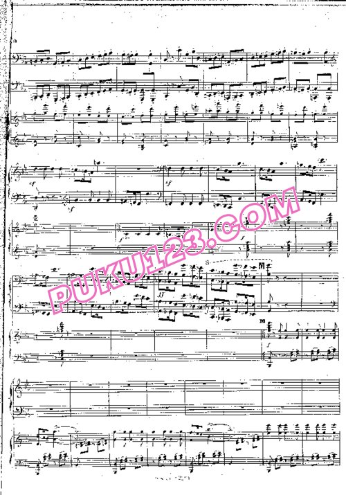 天天钢琴网-免费下载Saint-Saens - Piano Concerto No.4 Op.44 - 2 Pianos