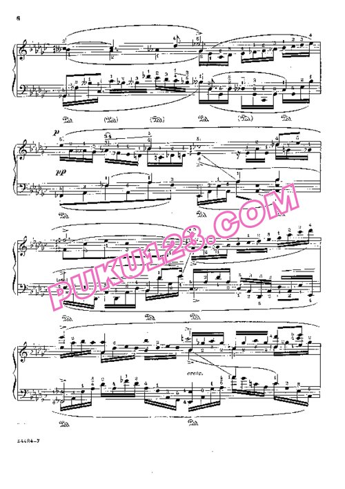 天天钢琴网-免费下载Saint-Saens - Godowsky - Le Cygne 戈多夫斯基改变钢琴独奏版《天鹅》