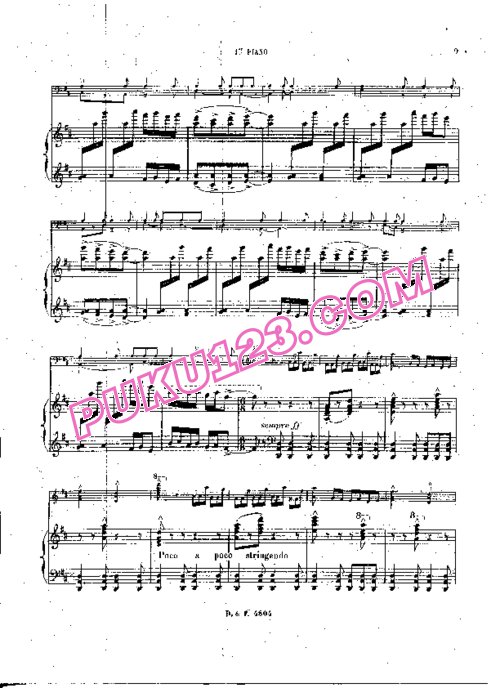天天钢琴网-免费下载Saint-Saens - Caprice Arabe Op.96 - 2 Pianos