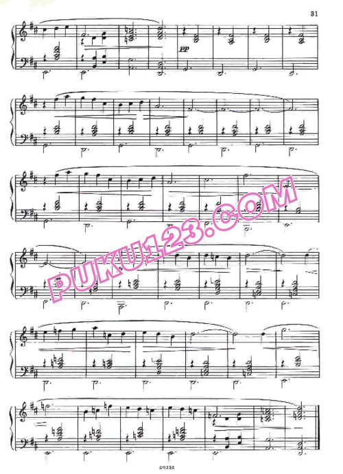 天天钢琴网-免费下载Satie - Trois Gymnopediés