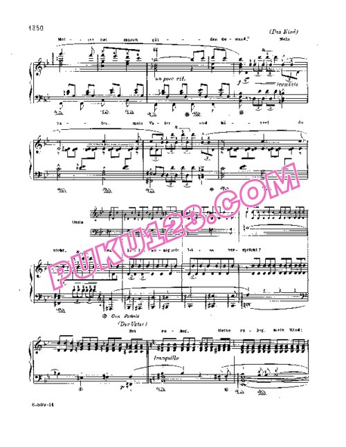 天天钢琴网-免费下载Liszt - Transcription - Schubert - Song 04 - Der Erlkonig 李斯特改编钢琴独奏版