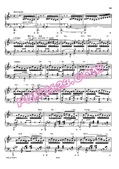 天天钢琴网-免费下载Liszt - Transcription - Schubert - Song 08 - Gretchen am Spinnrade 李斯特改编钢琴独奏版