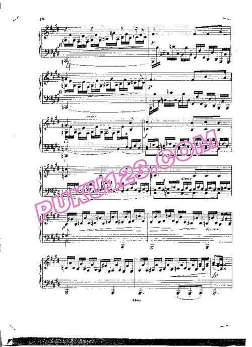 天天钢琴网-免费下载Schubert - Wittmann - Der Lindenbaum from Winterreise D.911 维特曼改编钢琴独奏版