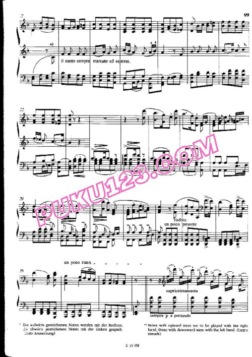 天天钢琴网-免费下载Liszt - Schubert - Gute Nacht S.561 李斯特改编钢琴独奏版