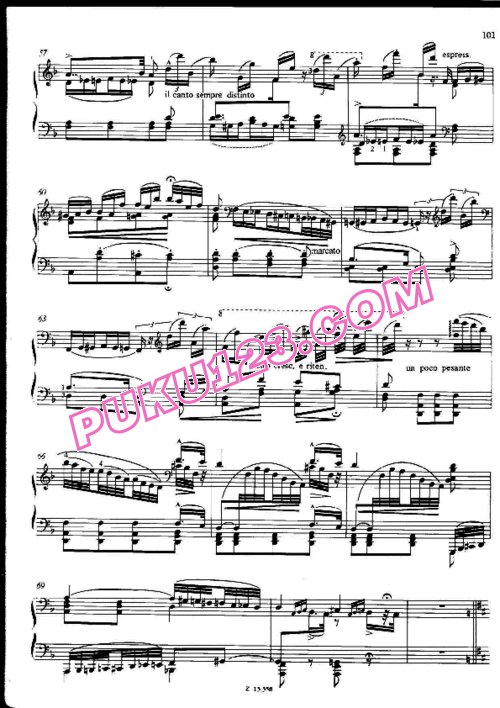 天天钢琴网-免费下载Liszt - Schubert - Gute Nacht S.561 李斯特改编钢琴独奏版
