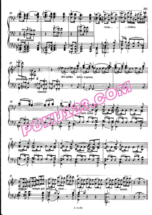 天天钢琴网-免费下载Liszt - Schubert - Die Nebensonnen from Winterreise S.561-2 李斯特改编钢琴独奏版