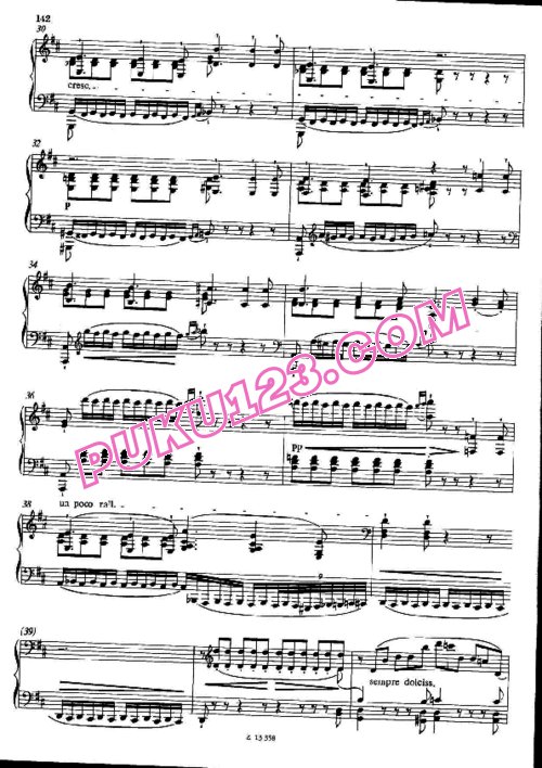 天天钢琴网-免费下载Liszt - Schubert - Im Dorfe from Winterreise S.561-12 李斯特改编钢琴独奏版