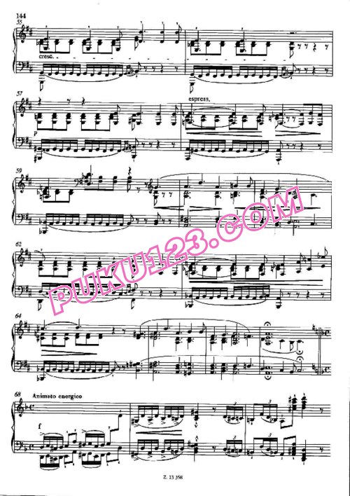 天天钢琴网-免费下载Liszt - Schubert - Im Dorfe from Winterreise S.561-12 李斯特改编钢琴独奏版