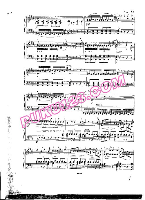 天天钢琴网-免费下载Schubert - Wittmann - Im Dorfe from Winterreise D.911 维特曼改编钢琴独奏版