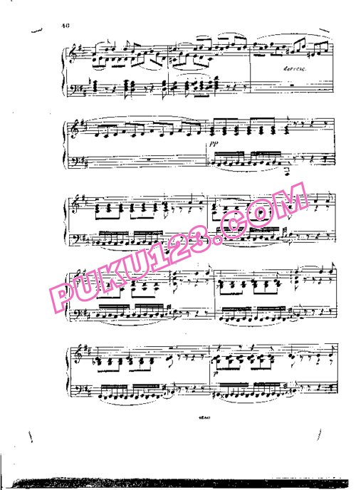 天天钢琴网-免费下载Schubert - Wittmann - Im Dorfe from Winterreise D.911 维特曼改编钢琴独奏版