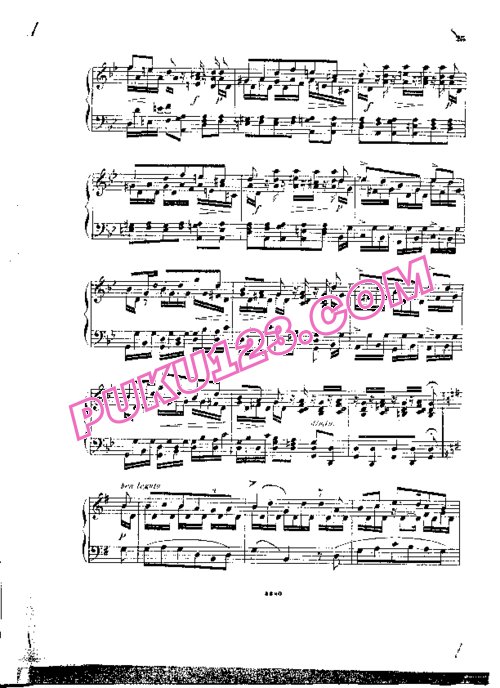 天天钢琴网-免费下载Schubert - Wittmann - Ruckblick from Winterreise D.911 维特曼改编钢琴独奏版