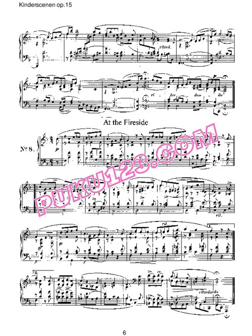 天天钢琴网-免费下载Schumann - Kinderszenen Op.15