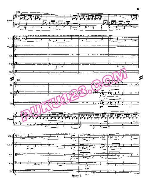天天钢琴网-免费下载Schumann - Piano Concerto in a Minor Op.54 - Full Score