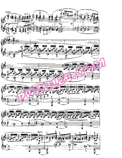 天天钢琴网-免费下载Schumann - Piano Concerto in a Minor Op.54 钢琴独奏