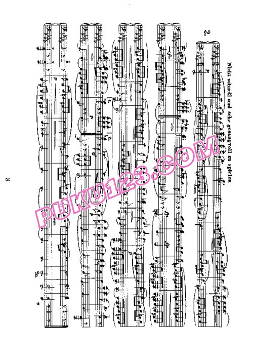 天天钢琴网-免费下载Schumann - Bilder Aus Osten Op.66 - 4 Hands