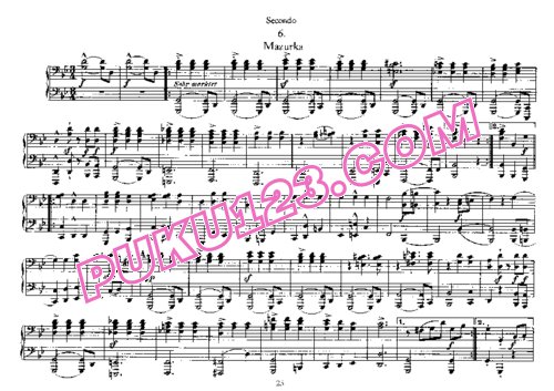 天天钢琴网-免费下载Schumann - Ballszenen Op.109 - 4 Hands