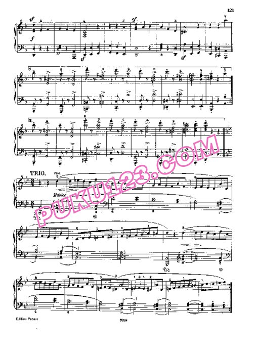 天天钢琴网-免费下载Schumann - Horn - Symphony No.4 in d Minor Op.120 - Solo Piano