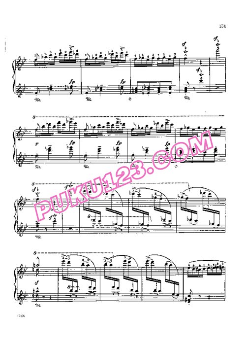 天天钢琴网-免费下载Schumann - Tausig - Der Kontrabandiste Op.74-10 - Solo Piano 陶西格改编钢琴独奏版
