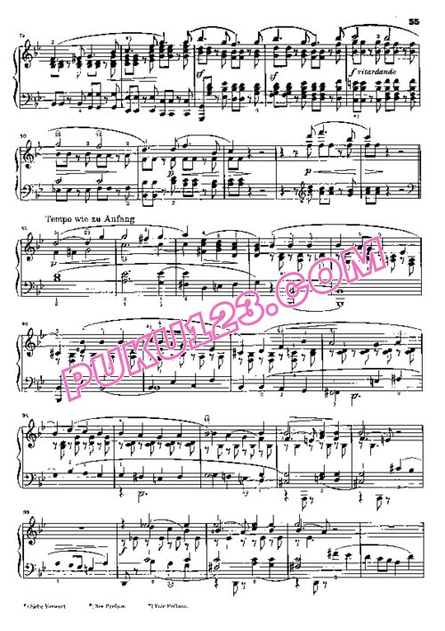 天天钢琴网-免费下载Schumann, Clara - Trois Romances Op.11