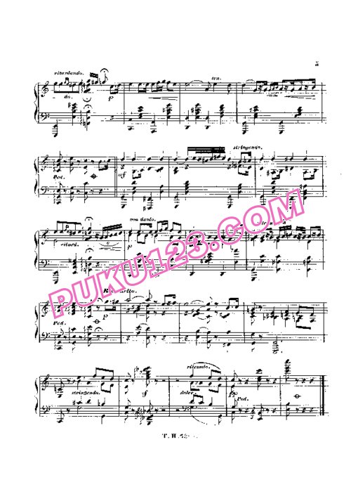 天天钢琴网-免费下载Schumann, Clara - Variations de Concert Op.8