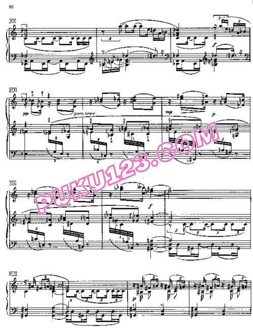 天天钢琴网-免费下载Scriabin - Piano Sonata No.9, Black Mass Op.68