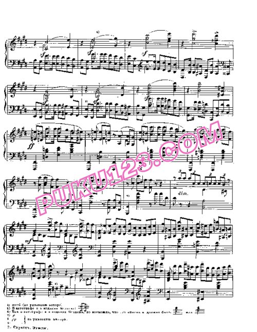 天天钢琴网-免费下载Scriabin - 12 Etudes Op.8