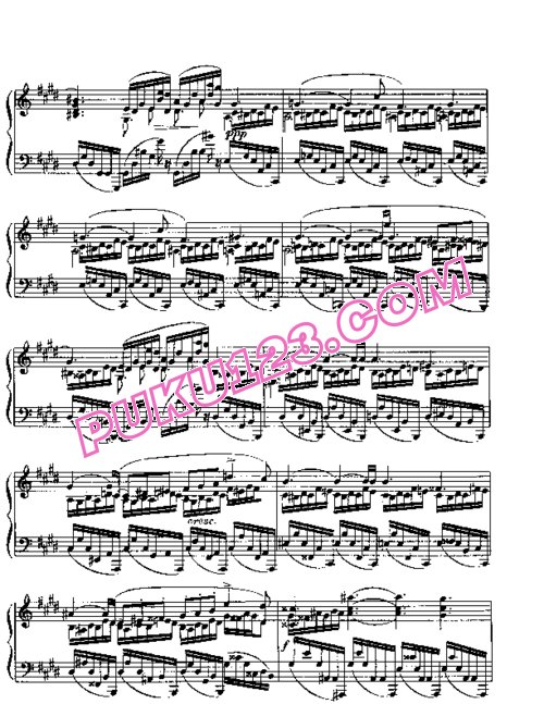 天天钢琴网-免费下载Scriabin - 8 Etudes Op.42