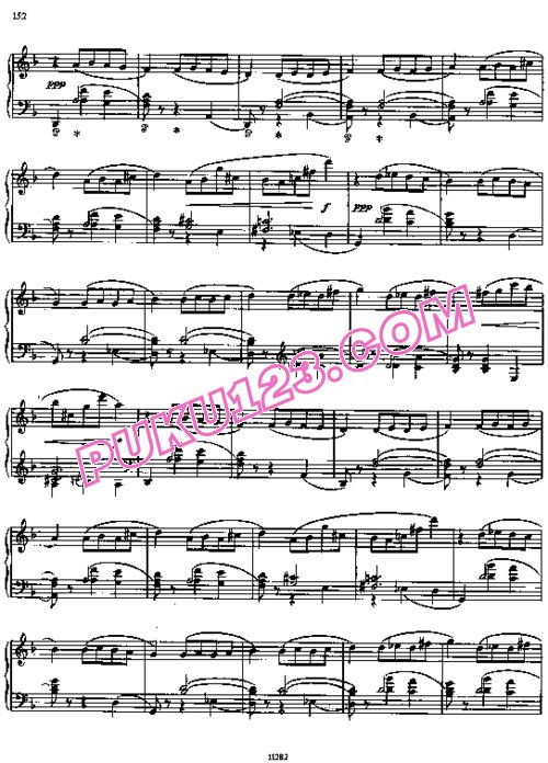 天天钢琴网-免费下载Scriabin - Mazurka in F Major