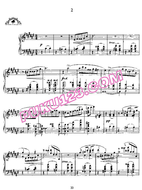 天天钢琴网-免费下载Scriabin - 2 Impromptus a la Mazur Op.7