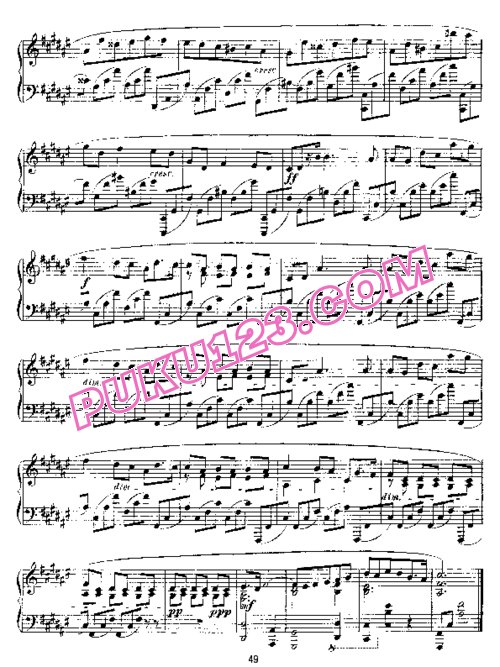 天天钢琴网-免费下载Scriabin - 2 Impromptus Op.12