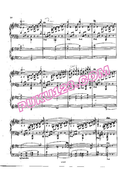 天天钢琴网-免费下载Sgambati - Piano Concerto in g Minor Op.15 双钢琴版