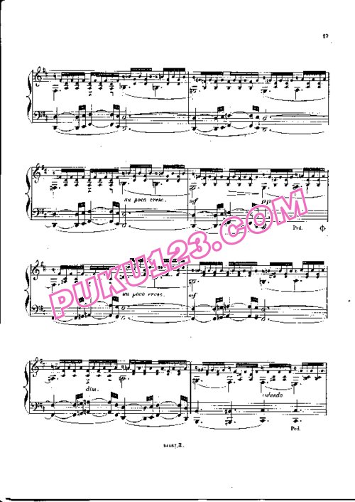 天天钢琴网-免费下载Sgambati - Suite in b Minor Op.21