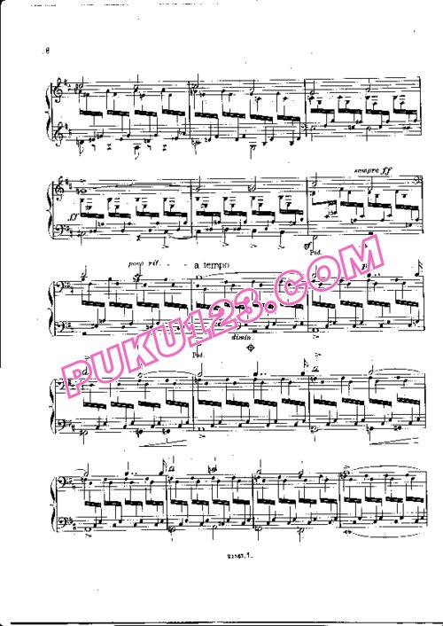 天天钢琴网-免费下载Sgambati - Suite in b Minor Op.21
