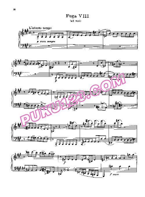 天天钢琴网-免费下载Shchedrin - 24 Preludes and Fugues Part.1 Op.29