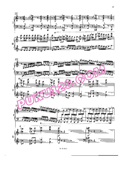 天天钢琴网-免费下载Shostakovich - Piano Concerto No.2 in F Major Op.102 - 2 Pianos