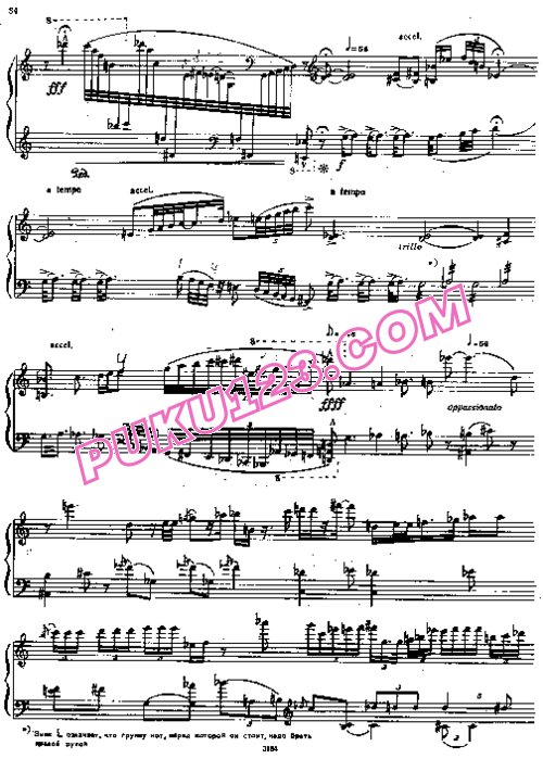 天天钢琴网-免费下载Shostakovich - Aphorisms Op.13