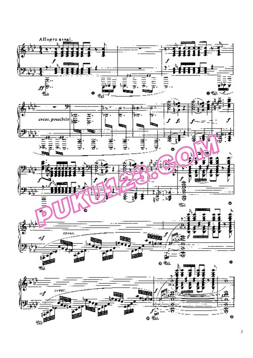 天天钢琴网-免费下载Sibelius - Finlandia Op.26-7 - solo
