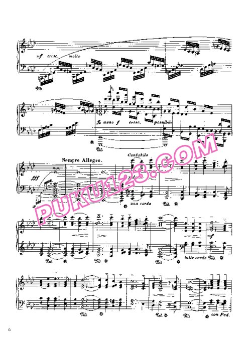 天天钢琴网-免费下载Sibelius - Finlandia Op.26-7 - solo