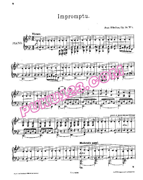 天天钢琴网-免费下载Sibelius - 10 Pieces Op.24