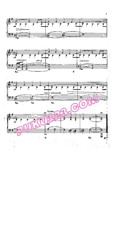 天天钢琴网-免费下载Sibelius - 6 Finnish Folksongs for piano