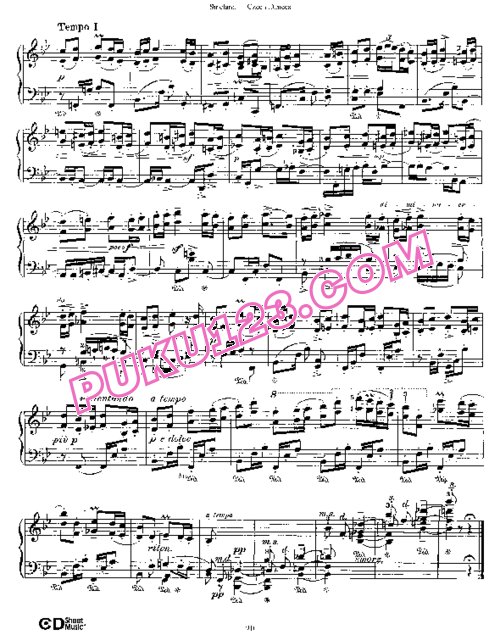 天天钢琴网-免费下载Smetana - Czech Dances