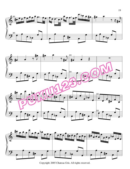 天天钢琴网-免费下载Soler - Fandango in d Minor