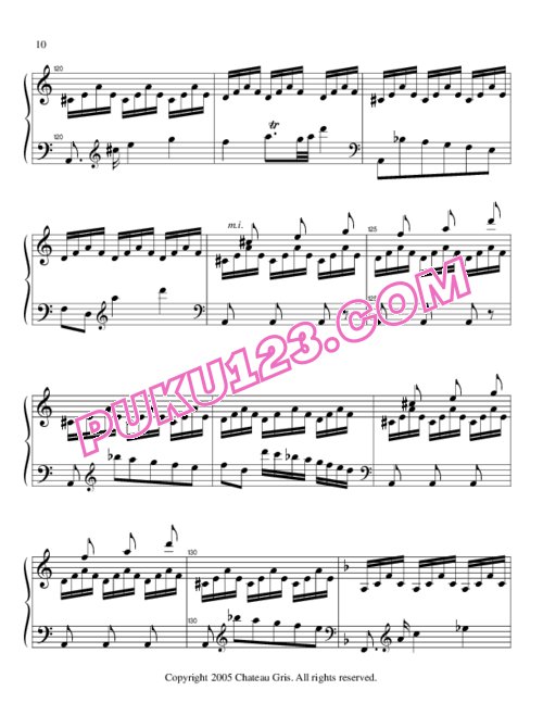 天天钢琴网-免费下载Soler - Fandango in d Minor