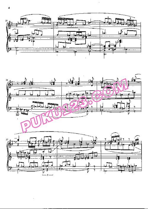 天天钢琴网-免费下载Sorabji - Chopin - Pasticcio Capriccioso on Minute Waltz Op.64-1 - 1933