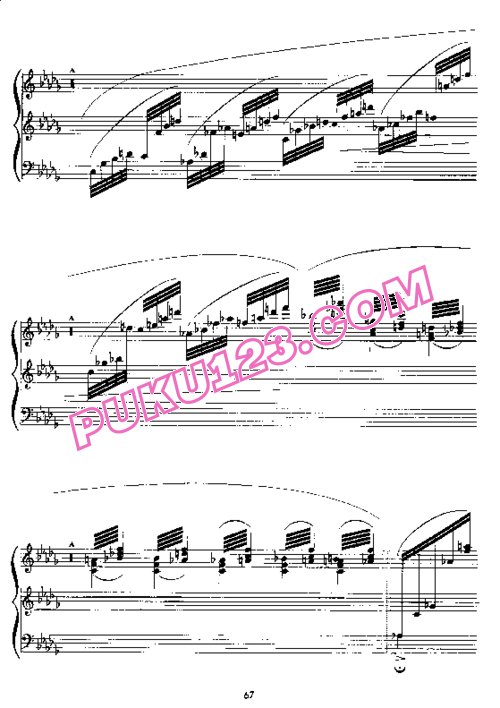 天天钢琴网-免费下载Sorabji - Chopin - Pastiche No.1 on Minute Waltz Op.64 No.1 - 1920